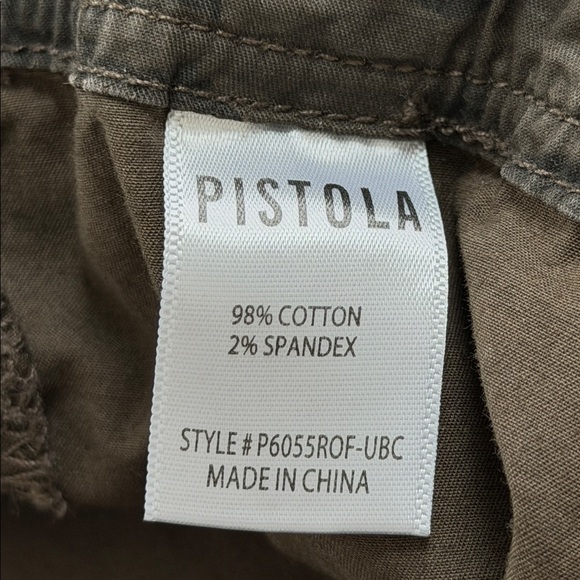 Pistola Cargo Joggers Camo Print Size Medium Elastic Waist & Cuffs Drawstring - Picture 4 of 8